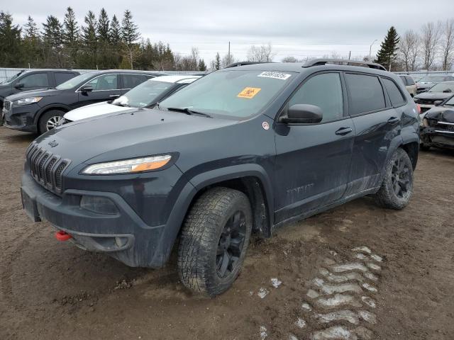 1C4PJMBS9HW620050 - 2017 JEEP CHEROKEE TRAILHAWK GRAY photo 1