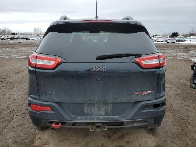1C4PJMBS9HW620050 - 2017 JEEP CHEROKEE TRAILHAWK GRAY photo 6