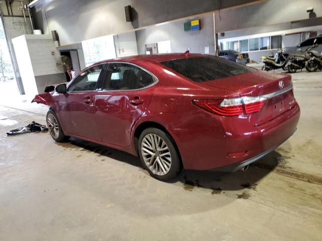 JTHBK1GG4D2004203 - 2013 LEXUS ES 350 RED photo 2