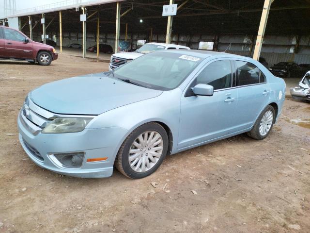 3FADP0L32AR210609 - 2010 FORD FUSION HYBRID TEAL photo 1