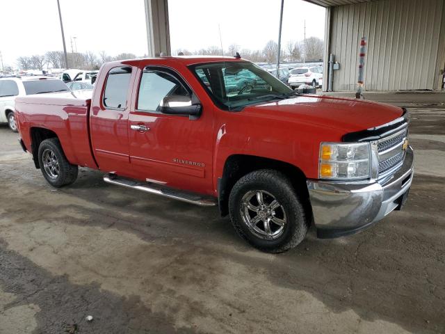 1GCRCSE09CZ258844 - 2012 CHEVROLET SILVERADO C1500 LT RED photo 4