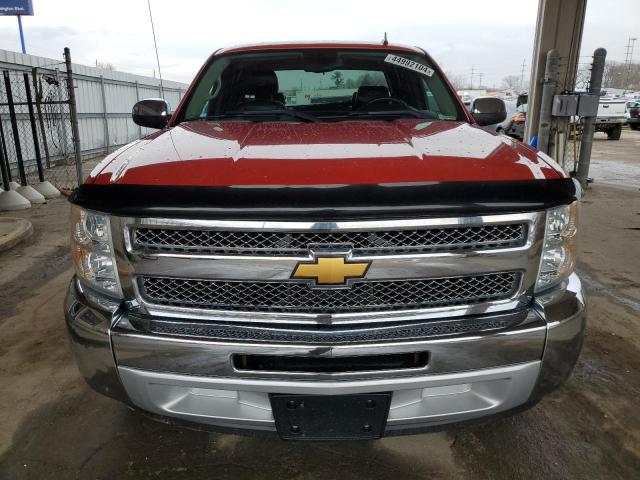 1GCRCSE09CZ258844 - 2012 CHEVROLET SILVERADO C1500 LT RED photo 5