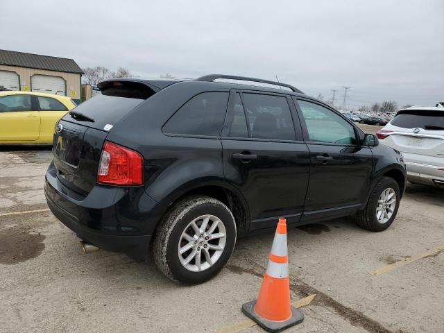 2FMDK3GC8DBB57658 - 2013 FORD EDGE SE BLACK photo 3