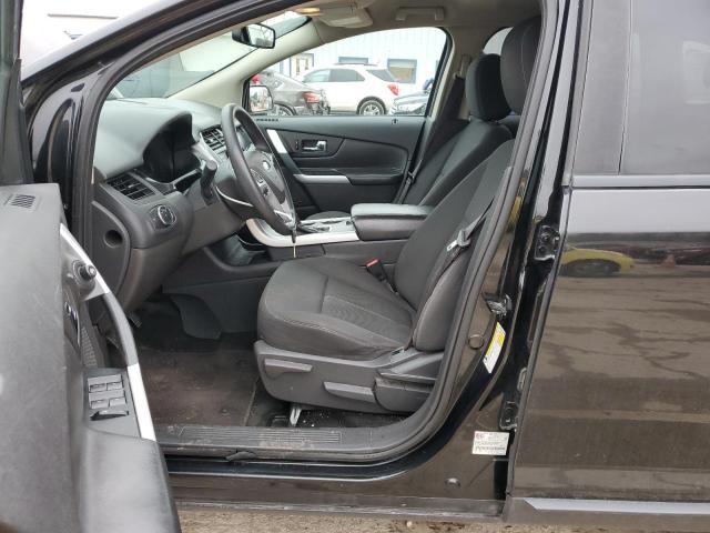 2FMDK3GC8DBB57658 - 2013 FORD EDGE SE BLACK photo 7