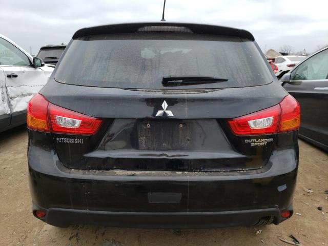 4A4AP3AU4EE005501 - 2014 MITSUBISHI OUTLANDER ES BLACK photo 6