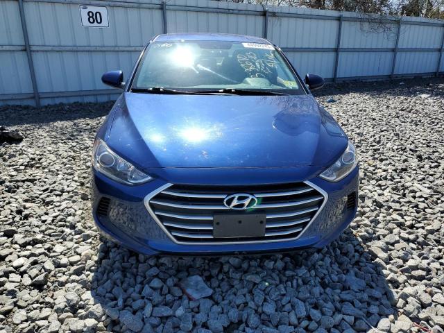 5NPD74LF5HH065171 - 2017 HYUNDAI ELANTRA SE BLUE photo 5