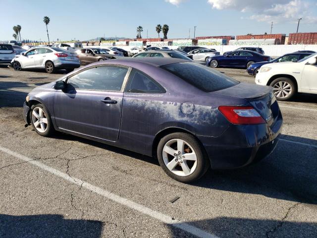 2HGFG12867H510973 - 2007 HONDA CIVIC EX BLUE photo 2