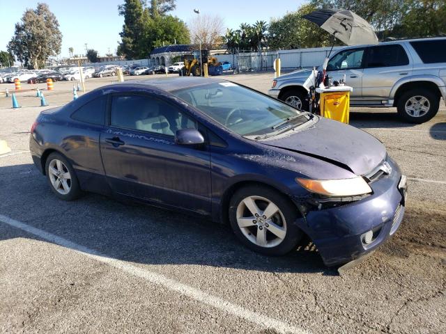 2HGFG12867H510973 - 2007 HONDA CIVIC EX BLUE photo 4