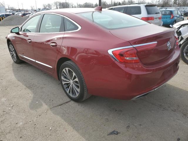 1G4ZR5SS3KU128359 - 2019 BUICK LACROSSE ESSENCE RED photo 2