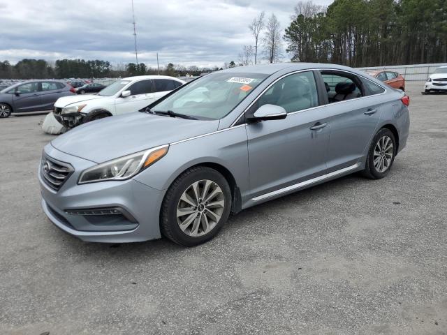 5NPE34AF0HH450379 - 2017 HYUNDAI SONATA SPORT SILVER photo 1