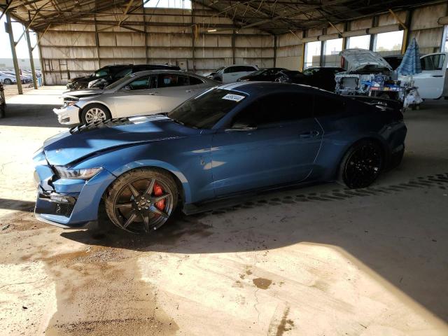 1FA6P8SJ0M5502760 - 2021 FORD MUSTANG SHELBY GT500 BLUE photo 1