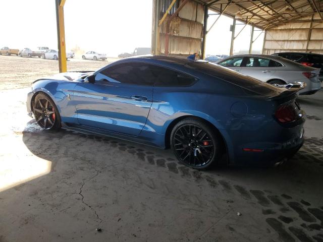 1FA6P8SJ0M5502760 - 2021 FORD MUSTANG SHELBY GT500 BLUE photo 2