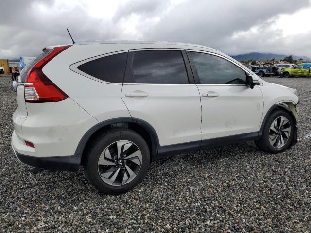 5J6RM3H98FL023513 - 2015 HONDA CR-V TOURING WHITE photo 3