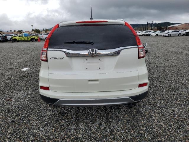 5J6RM3H98FL023513 - 2015 HONDA CR-V TOURING WHITE photo 6