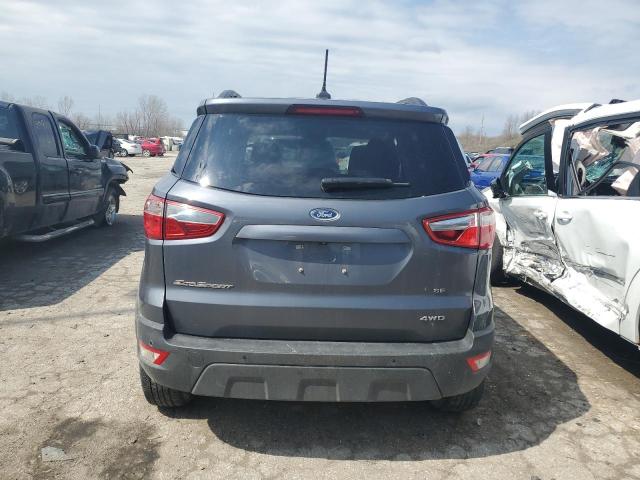 MAJ6S3GL5MC417436 - 2021 FORD ECOSPORT SE Bleu photo 6