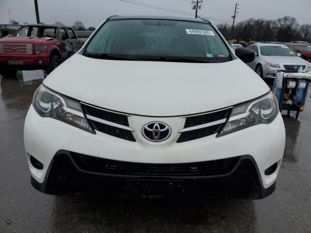 2T3BFREV6DW065422 - 2013 TOYOTA RAV4 LE WHITE photo 5