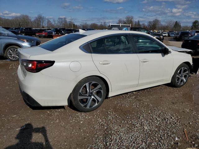 4S3BWAN66N3025792 - 2022 SUBARU LEGACY LIMITED WHITE photo 3