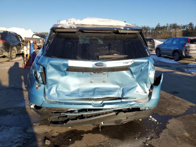 1FM5K8AB2NGB77156 - 2022 FORD EXPLORER POLICE INTERCEPTOR 蓝色 照片 6