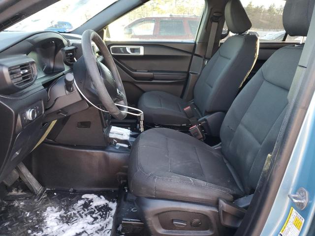 1FM5K8AB2NGB77156 - 2022 FORD EXPLORER POLICE INTERCEPTOR 蓝色 照片 7