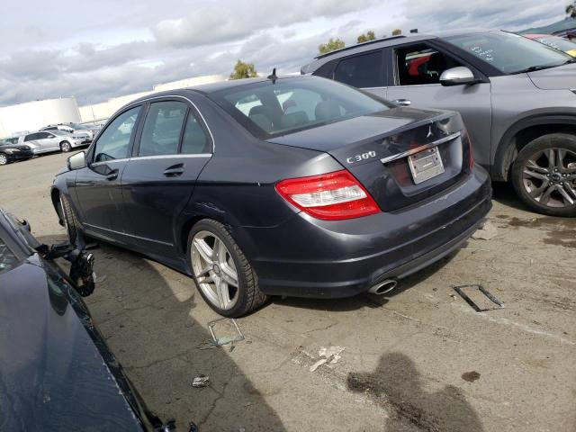 WDDGF5EB6AR108226 - 2010 MERCEDES-BENZ C 300 GRAY photo 2