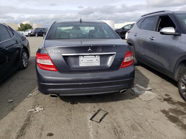 WDDGF5EB6AR108226 - 2010 MERCEDES-BENZ C 300 GRAY photo 6