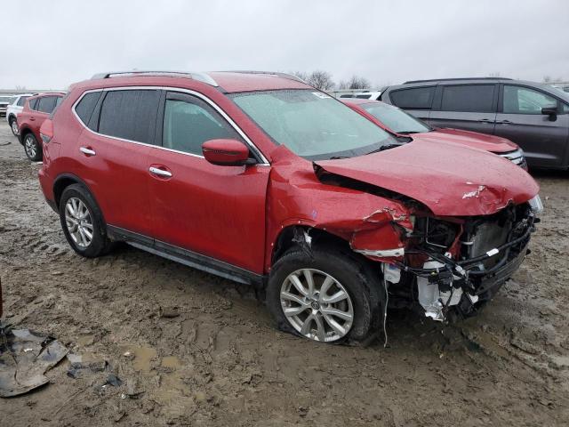 5N1AT2MT7HC859006 - 2017 NISSAN ROGUE S RED photo 4