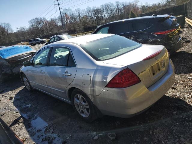 1HGCM56376A126618 - 2006 HONDA ACCORD SE SILVER photo 2