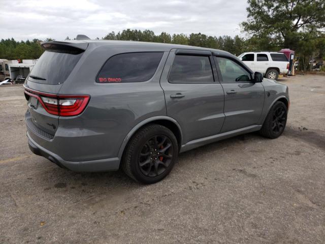 1C4SDJH92MC798950 - 2021 DODGE DURANGO SRT HELLCAT GRAY photo 3