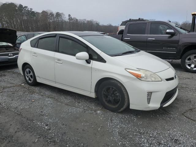 JTDKN3DU6C1535678 - 2012 TOYOTA PRIUS WHITE photo 4