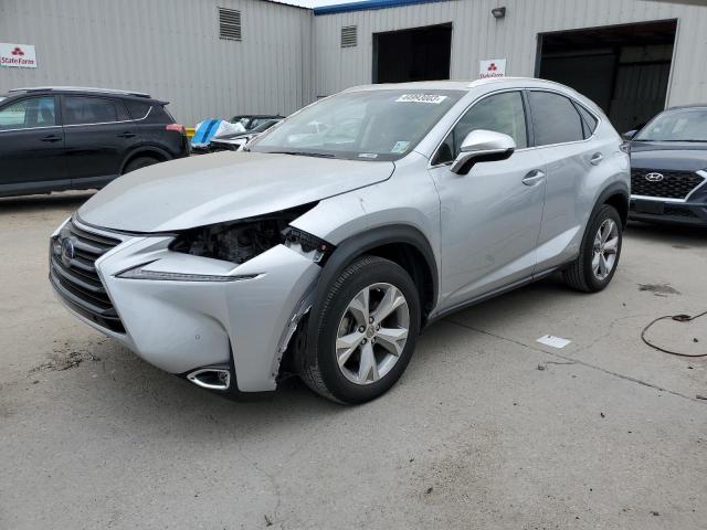 JTJBJRBZ4H2054534 - 2017 LEXUS NX 300H SILVER photo 1