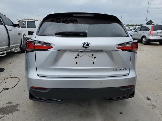 JTJBJRBZ4H2054534 - 2017 LEXUS NX 300H SILVER photo 6