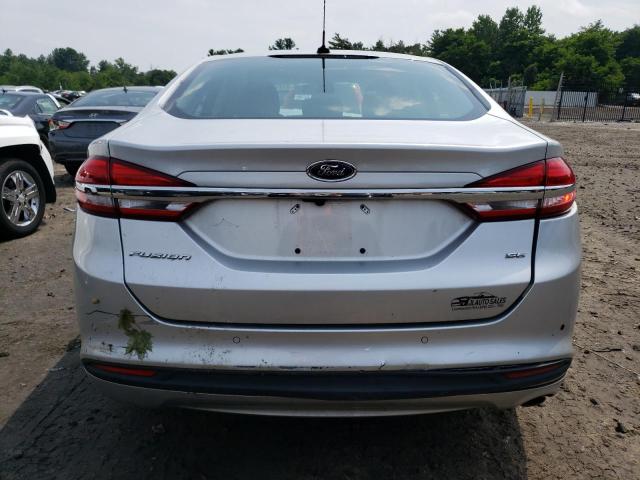 3FA6P0H78JR221053 - 2018 FORD FUSION SE SILVER photo 6