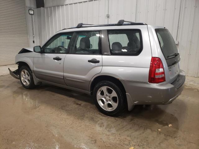 JF1SG65604G706215 - 2004 SUBARU FORESTER 2.5XS ვერცხლისფერი ფოტო 2