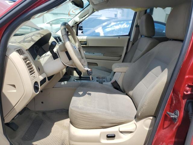 1FMCU03739KC97885 - 2009 FORD ESCAPE XLT BURGUNDY photo 7