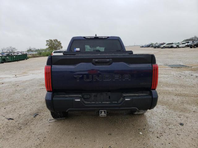 5TFLA5AB1NX011143 - 2022 TOYOTA TUNDRA CREWMAX SR BLUE photo 6