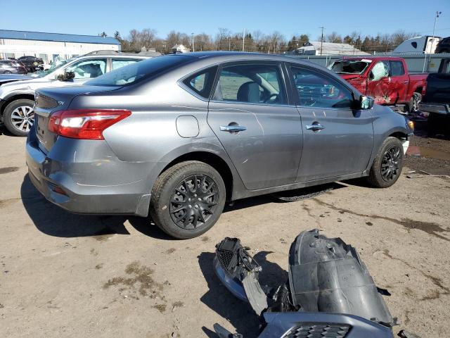 3N1AB7AP5GL674356 - 2016 NISSAN SENTRA S GRAY photo 3