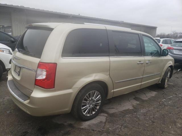 2A4RR6DG8BR612053 - 2011 CHRYSLER TOWN & COU LIMITED TAN photo 3