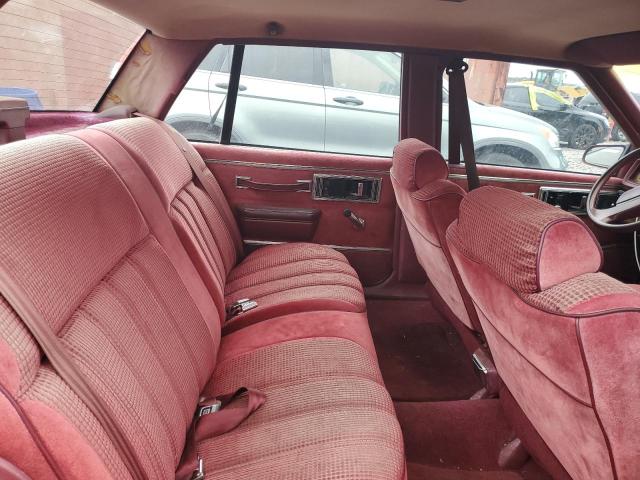 1G4HP54C8LH547485 - 1990 BUICK LESABRE CUSTOM BURGUNDY photo 10