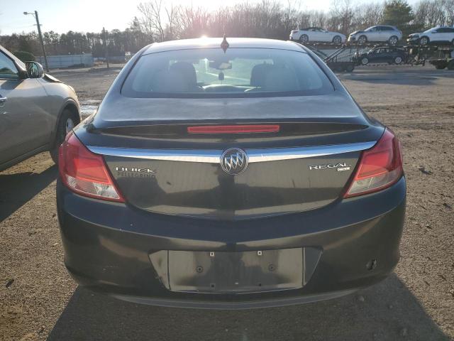 W04GN5ECXB1005021 - 2011 BUICK REGAL CXL BLACK photo 6