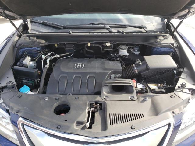 5J8TB3H71JL007552 - 2018 ACURA RDX ADVANCE BLUE photo 11