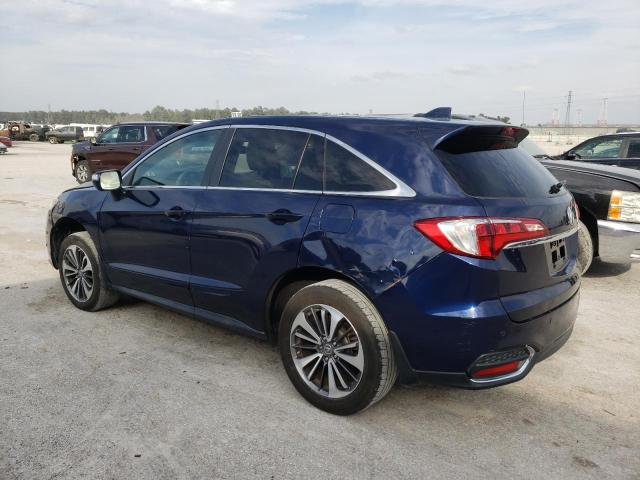 5J8TB3H71JL007552 - 2018 ACURA RDX ADVANCE BLUE photo 2