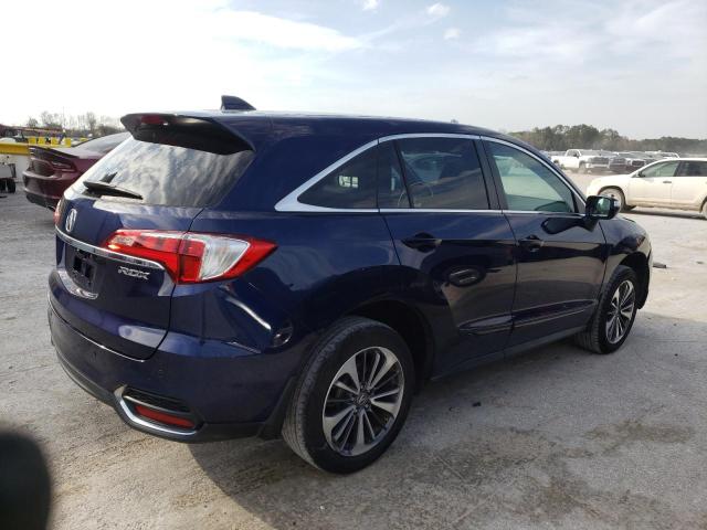 5J8TB3H71JL007552 - 2018 ACURA RDX ADVANCE BLUE photo 3