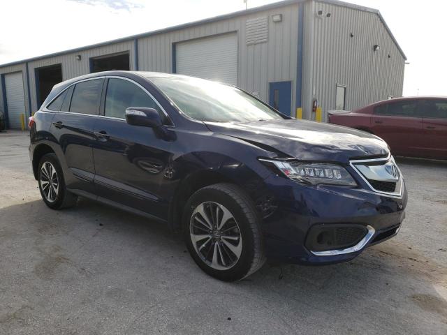 5J8TB3H71JL007552 - 2018 ACURA RDX ADVANCE BLUE photo 4