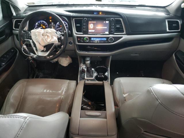 5TDJKRFH8GS502861 - 2016 TOYOTA HIGHLANDER XLE SILVER photo 8