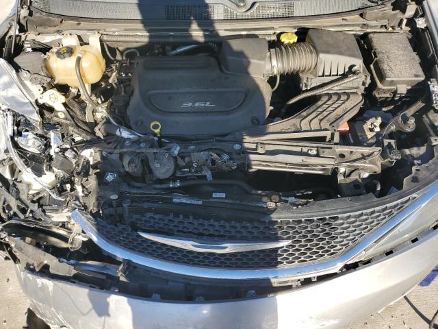 2C4RC1BG8HR667835 - 2017 CHRYSLER PACIFICA TOURING L SILVER photo 12