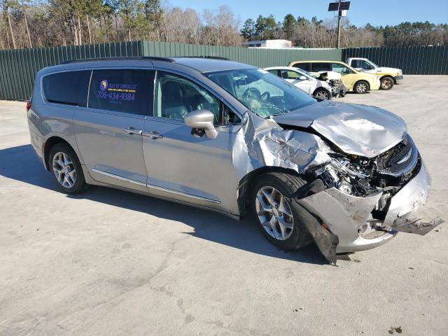 2C4RC1BG8HR667835 - 2017 CHRYSLER PACIFICA TOURING L SILVER photo 4