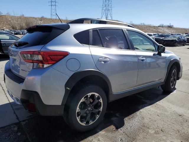 JF2GTABC3M8671013 - 2021 SUBARU CROSSTREK SILVER photo 3