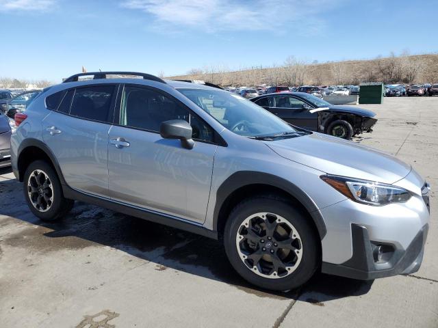 JF2GTABC3M8671013 - 2021 SUBARU CROSSTREK SILVER photo 4