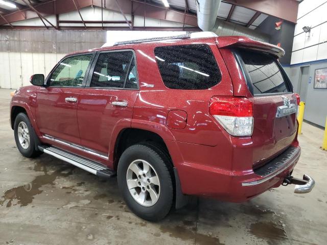 JTEBU5JR0D5112938 - 2013 TOYOTA 4RUNNER SR5 RED photo 2