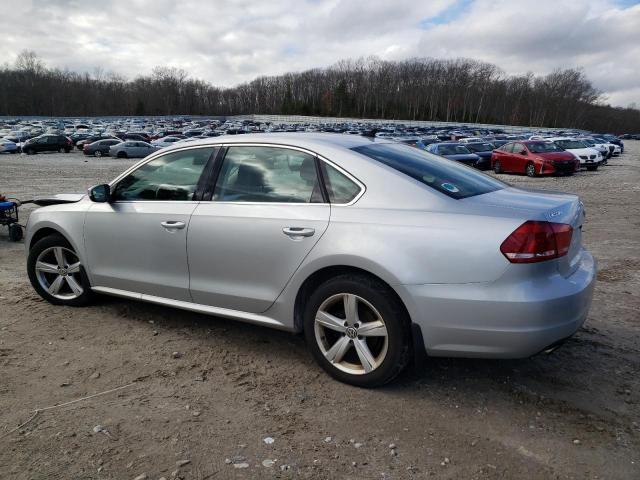 1VWBP7A36DC091797 - 2013 VOLKSWAGEN PASSAT SE SILVER photo 2